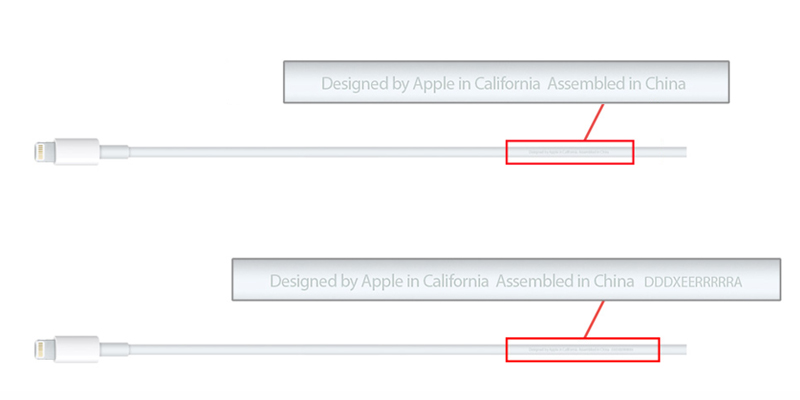 تشخیص کابل اصلی ایفون