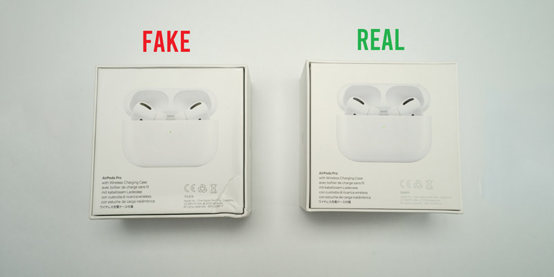 تشخیص ایرپاد پرو اصل و فیک از روی جعبه