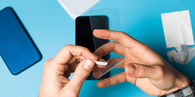 آموزش نصب گلس روی گوشی