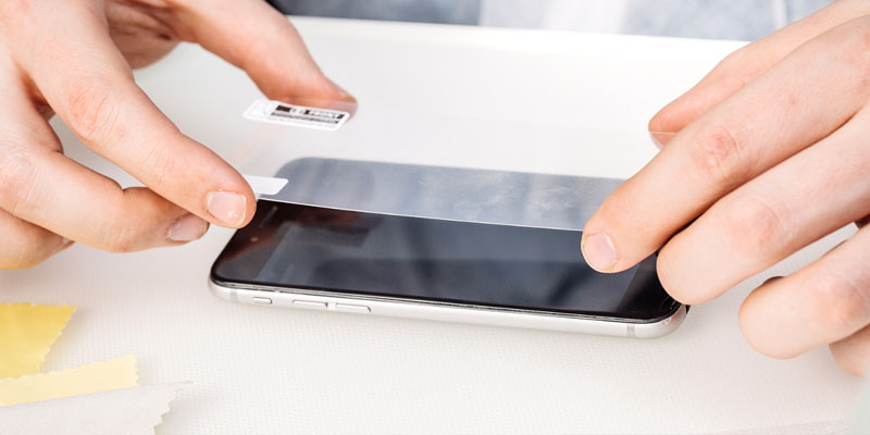 آموزش نصب گلس