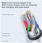 کابل USB بهYesido  Type-C مدل CA105