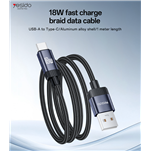 yesido-ca204-type-c-to-usb-cable