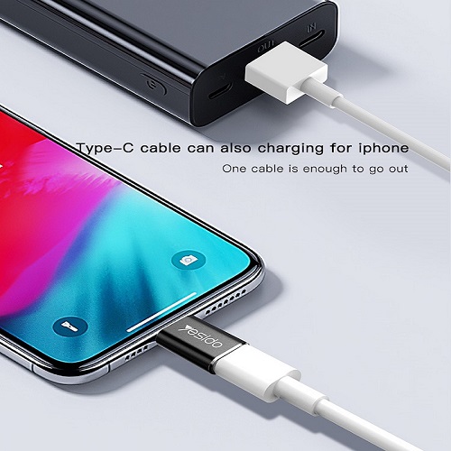 مبدل USB-C به لایتنینگ Yesido مدل GS03
