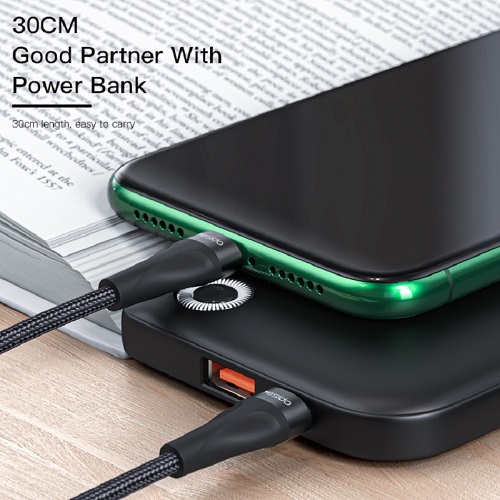 کابل پاوربانکی تایپ سی به لاتنینگ Yesido مدل CA82