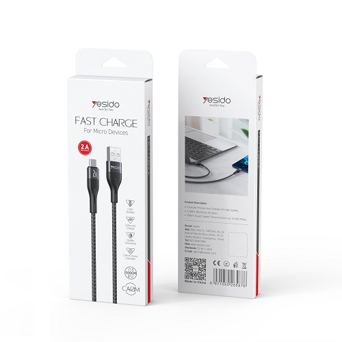 کابل USB به Yesido  Micro USB  مدل CA121