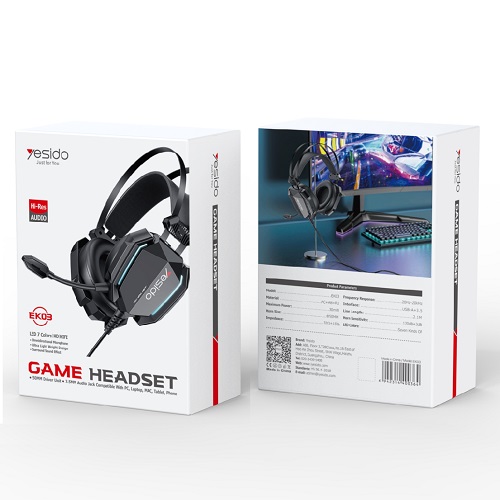 هدست گیمینگ (GAMING) Yesido مدل EK03