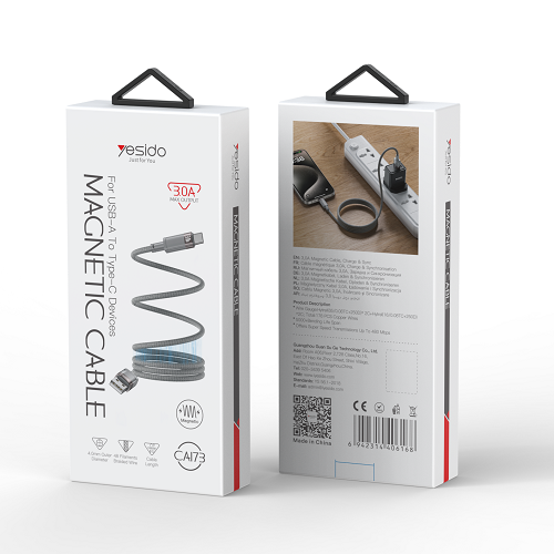 کابل مگنتی USB به تایپ سی Yesido مدل CA173