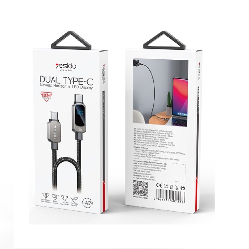 کابل دو سر تایپ سی Yesido مدل CA179