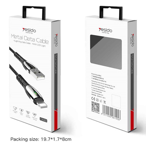 کابل USB به لایتنینگ Yesido مدل CA43