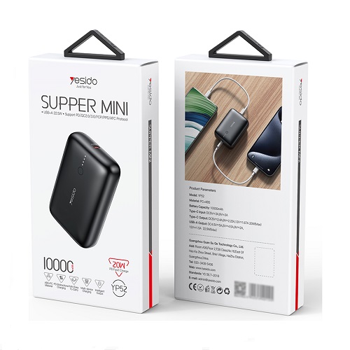 پاوربانک Yesido مدل YP52