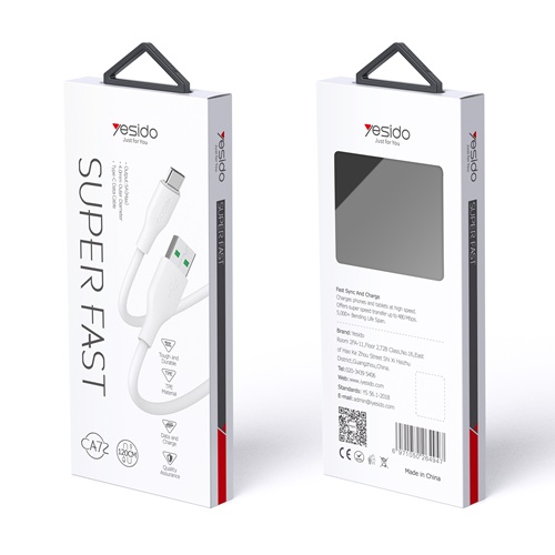کابل USB به Yesido  Type-c مدل CA72