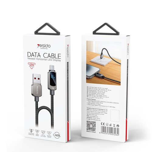 کابل USB به لایتنینگ Yesido مدل CA128