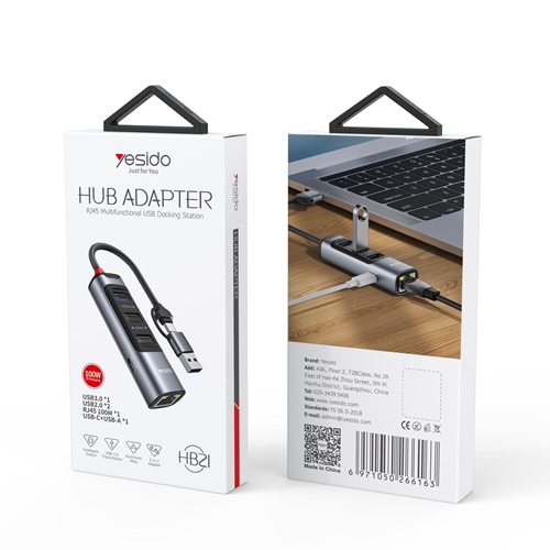 هاب Yesido مدل HB21