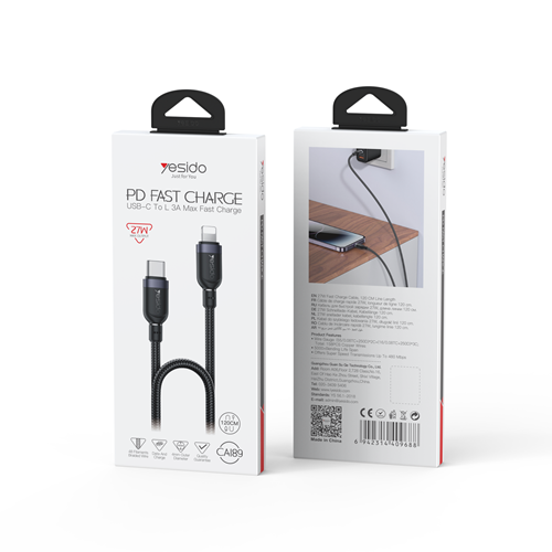 کابل تایپ سی به لایتنینگ Yesido مدل CA189