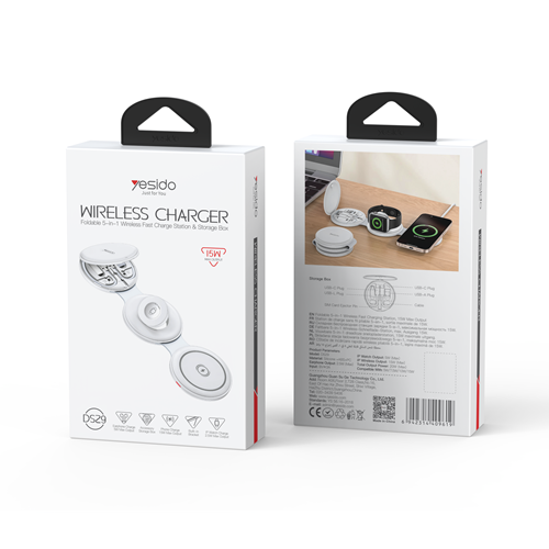 شارژر وایرلس 5 کاره Yesido مدل DS29