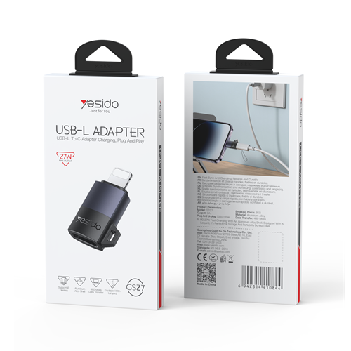مبدل type-c به لایتنینگ Yesido مدل GS27
