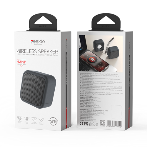 اسپیکر قابل حمل Yesido مدل YSW35