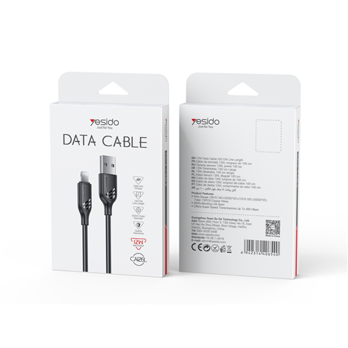 کابل Lightning به USB یسیدو مدل CA126