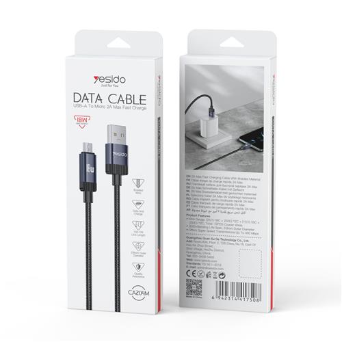 کابل Micro به USB یسیدو مدل CA204