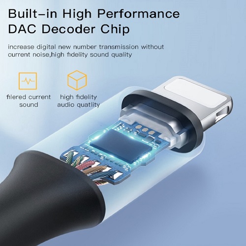 کابل AUX به لایتنینگ Yesido مدل YAU35